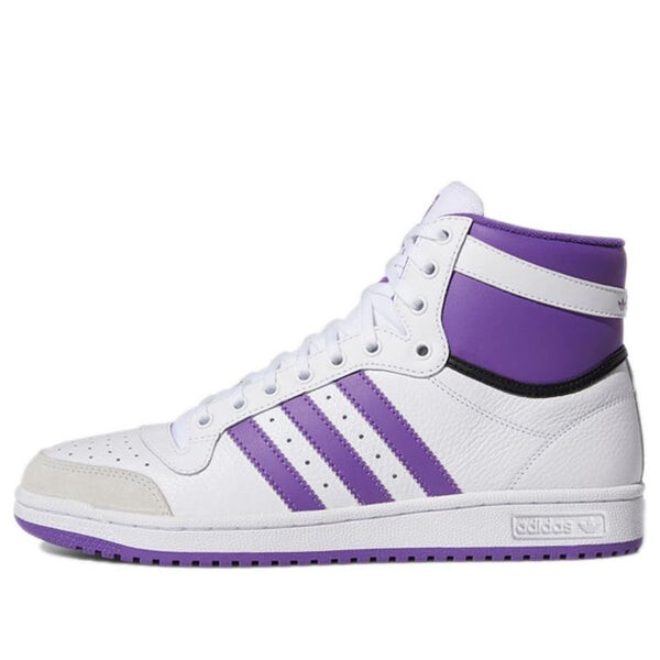 

Кроссовки топ десятка высокие Adidas, белый