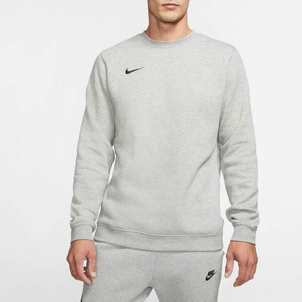Футболка club crew polar fleece sweatshirts 'grey' Nike, серый — фото 4