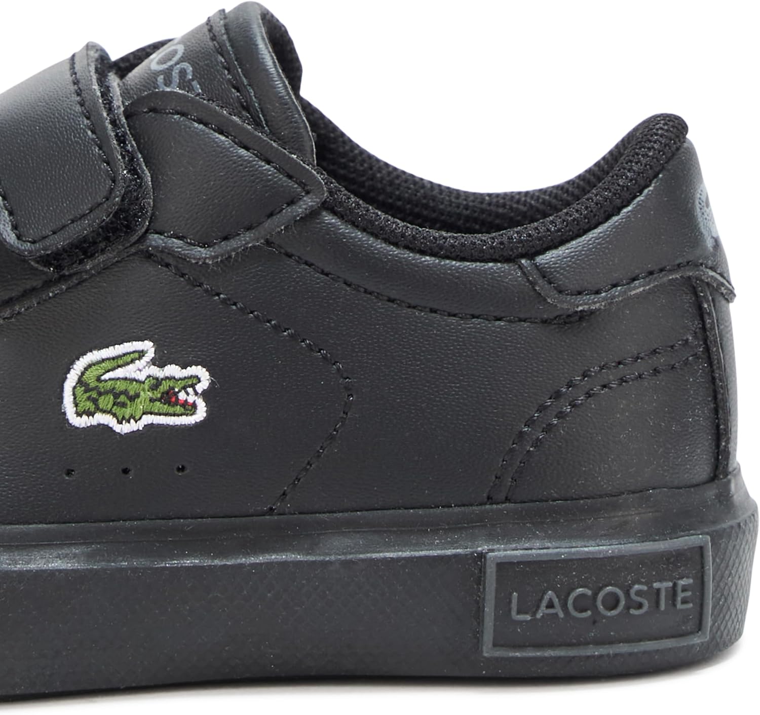 Детские кроссовки Lacoste Powercourt для мальчиков, Black/Black — фото 4