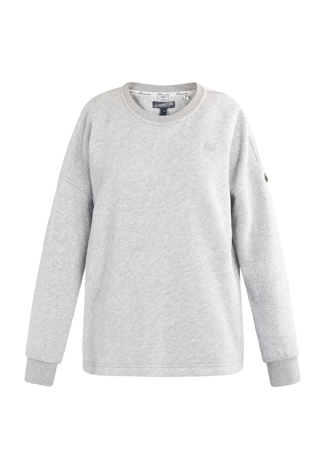 

Толстовка DreiMaster Oversize, цвет Hellgrau Melange