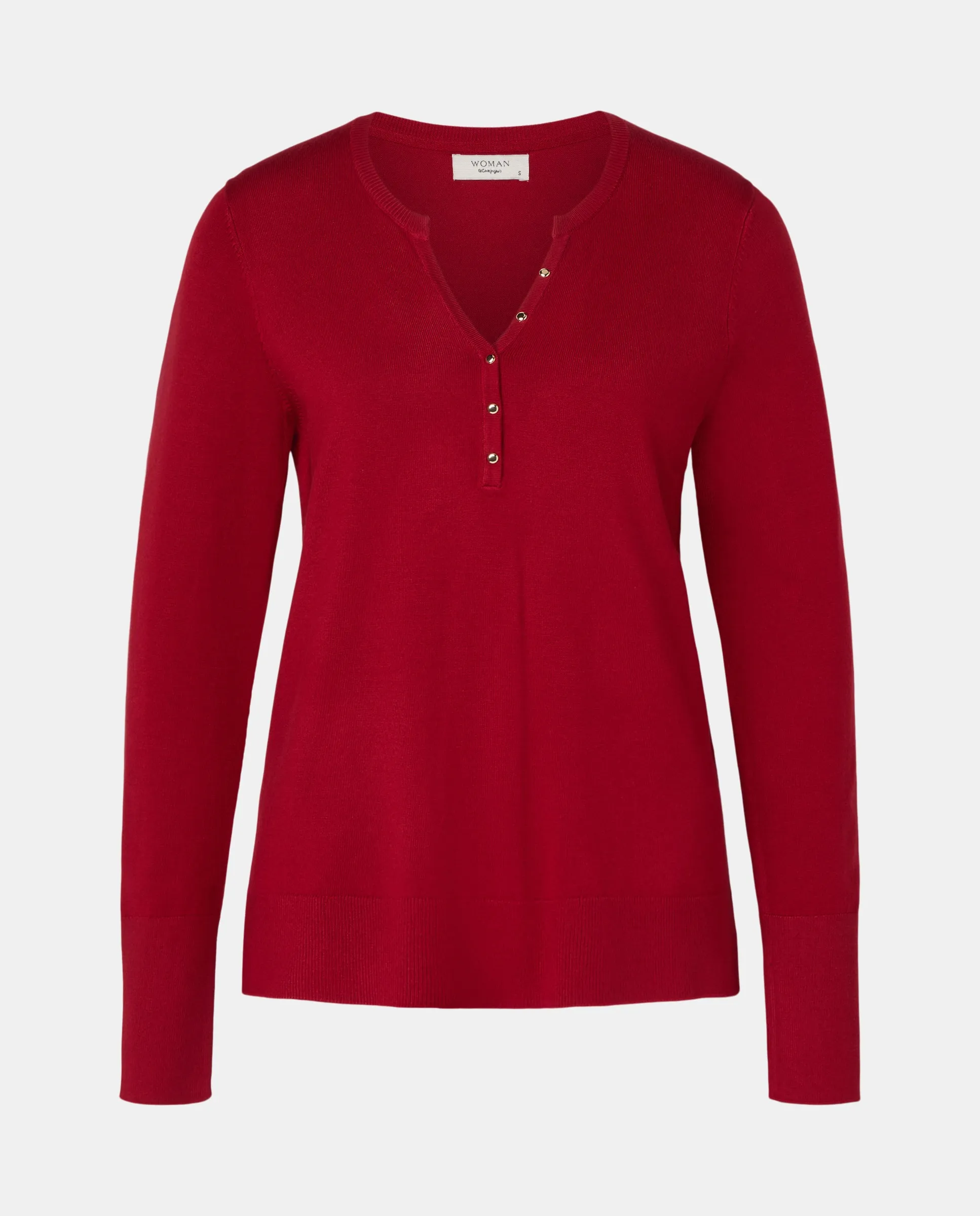 

Женская базовая майка из вискозы Woman El Corte Inglés, красный