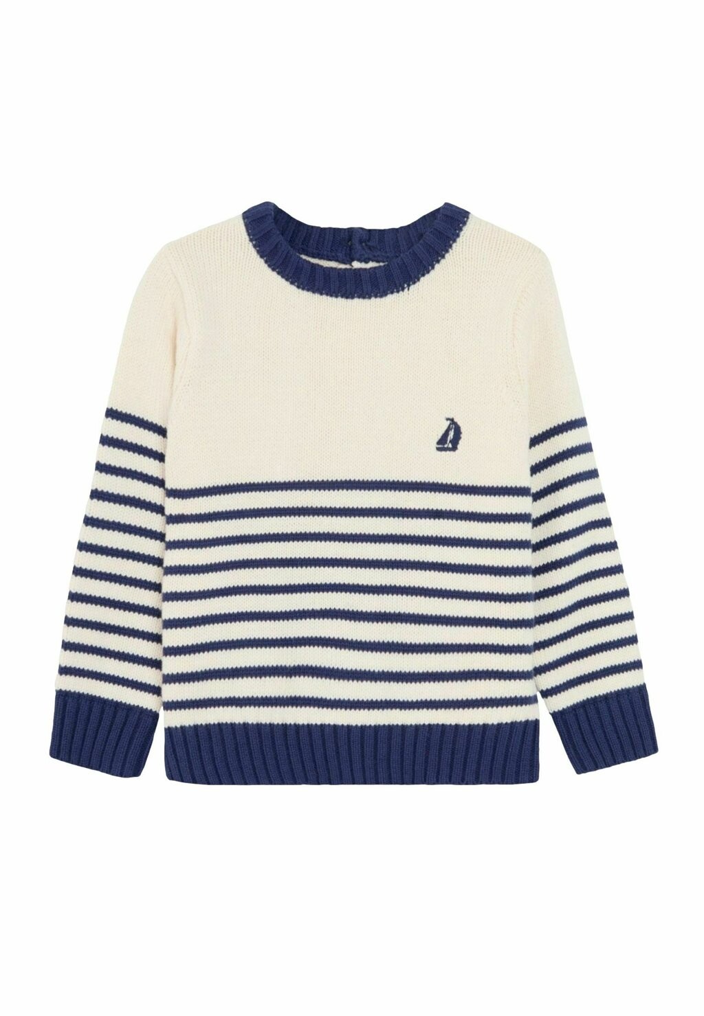 

Вязаный свитер STRIPED, REGULAR FIT JoJo Maman Bébé, бежевый