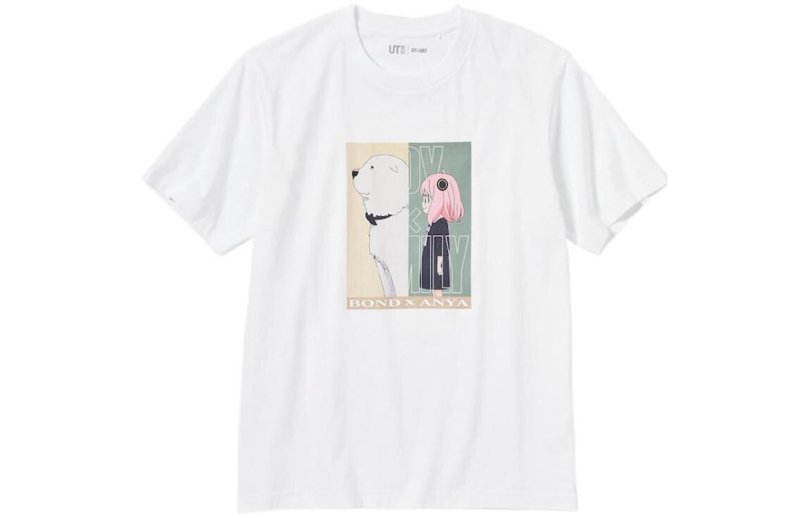 

Футболка унисекс белая Uniqlo, белый
