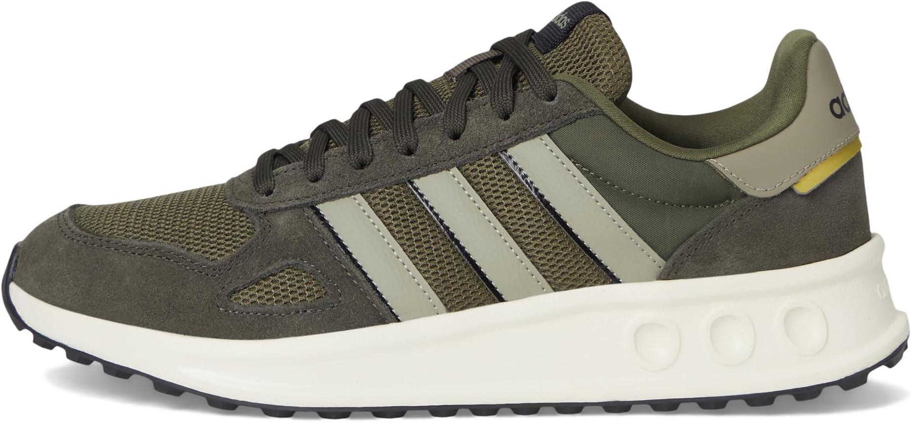 Кроссовки Adidas Run 84, Olive Strata/Silver Pebble/Black — фото 4