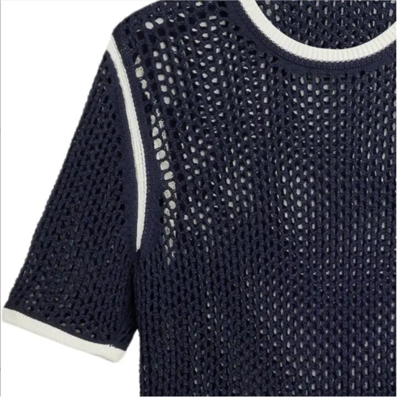 Футболка Adidas X Wales Bonner Crochet Adidas Originals, синий — фото 3