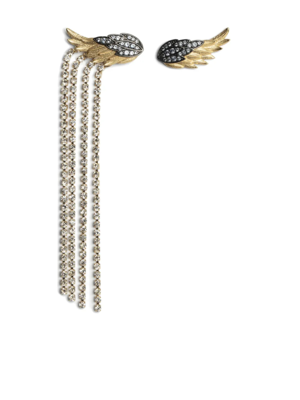 

Zadig&Voltaire серьги Rock, золотой