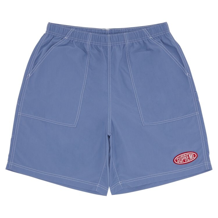 

Шорты Supreme Nylon Painter Short, цвет Light Slate