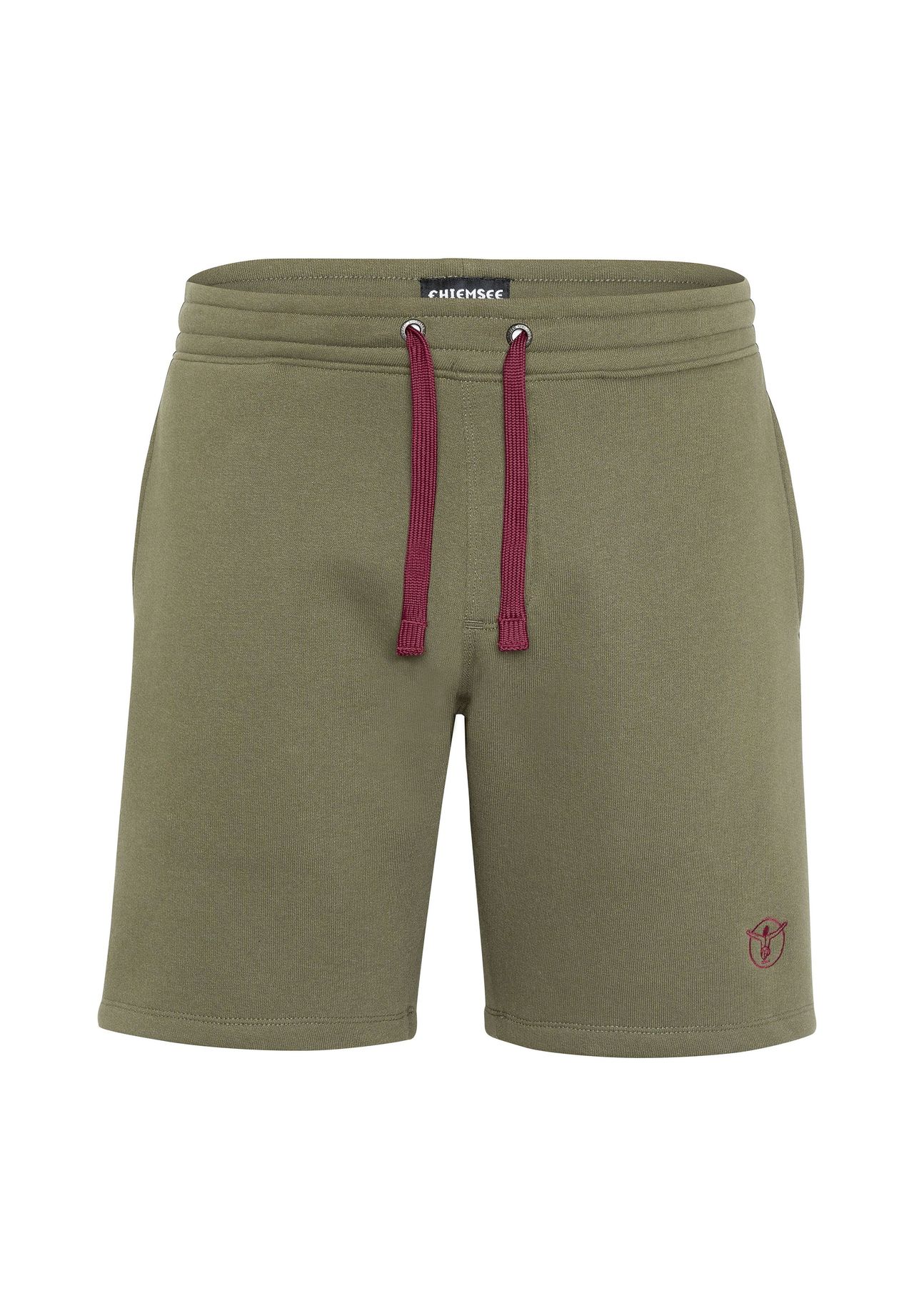 

Шорты-бермуды с логотипом CHIEMSEE, цвет 18-0515 Dusty Olive