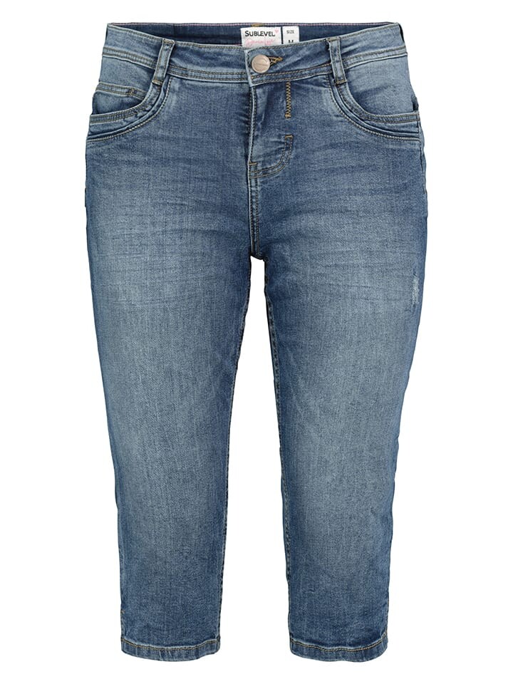 

Брюки-капри Sublevel Jeans-Caprihose, светло-синий
