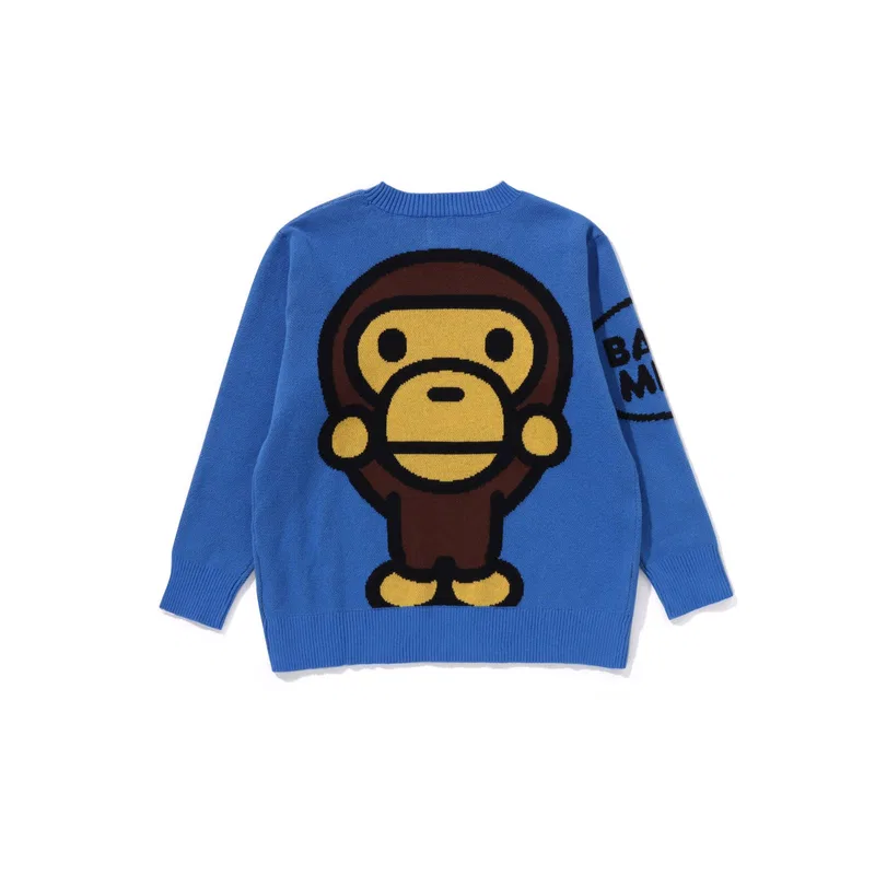 Свитер детский A BATHING APE синий — фото 3