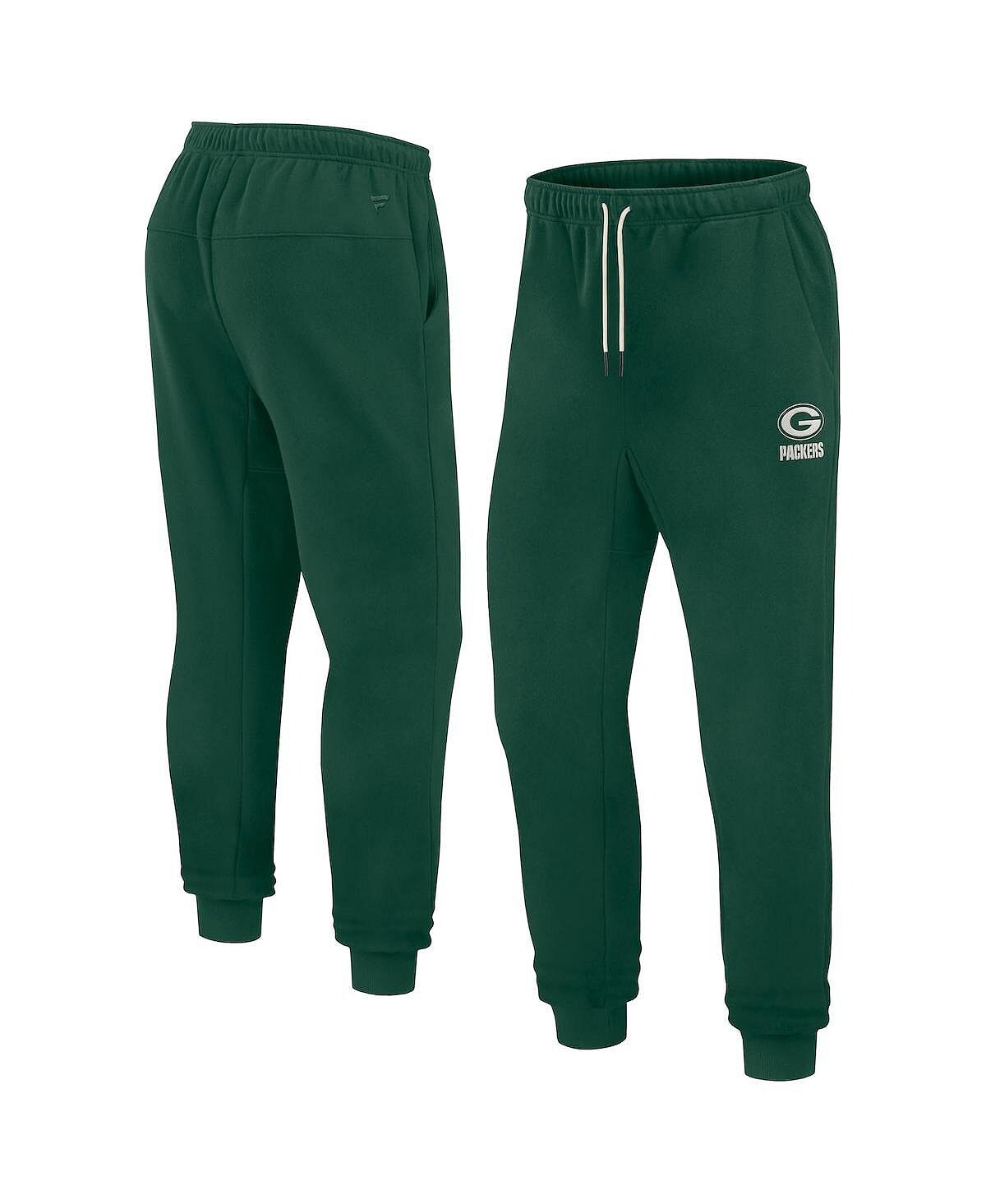 

Мужские и женские зеленые брюки для бега из супермягкого флиса Green Bay Packers Fanatics Signature