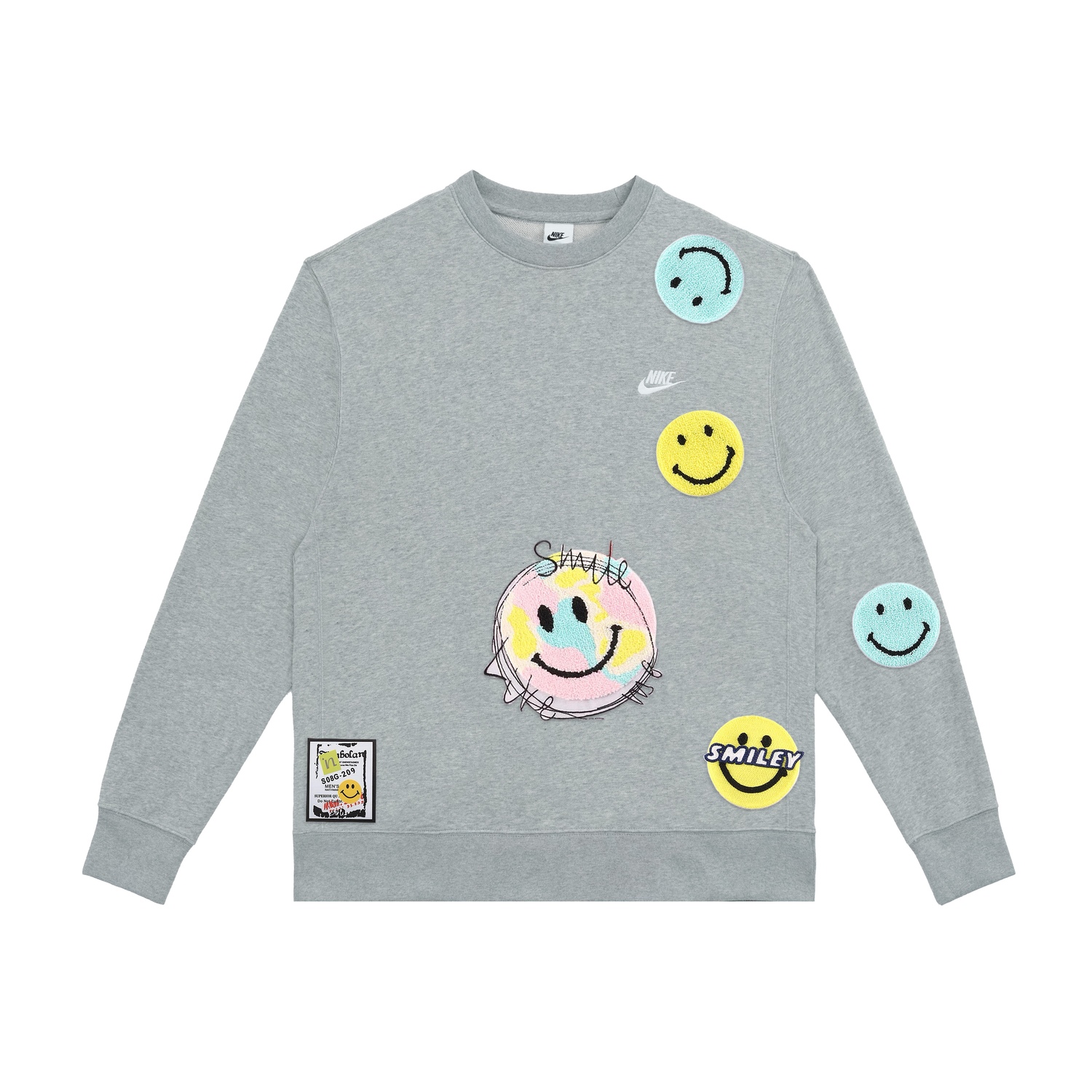 

Спортивный свитшот Unisex Nike, серый