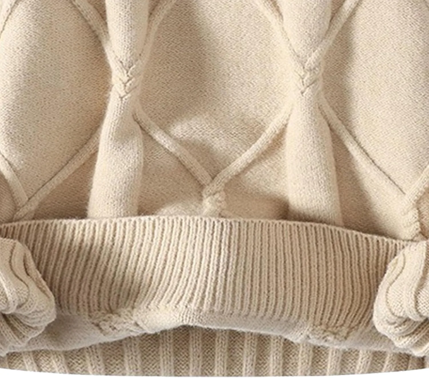 Мужской свитер Casual Cable Knit Pullover Slim Crewneck — фото 2