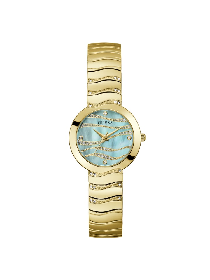 

Guess Кварцевые часы GW0871L2 в золотом корпусе