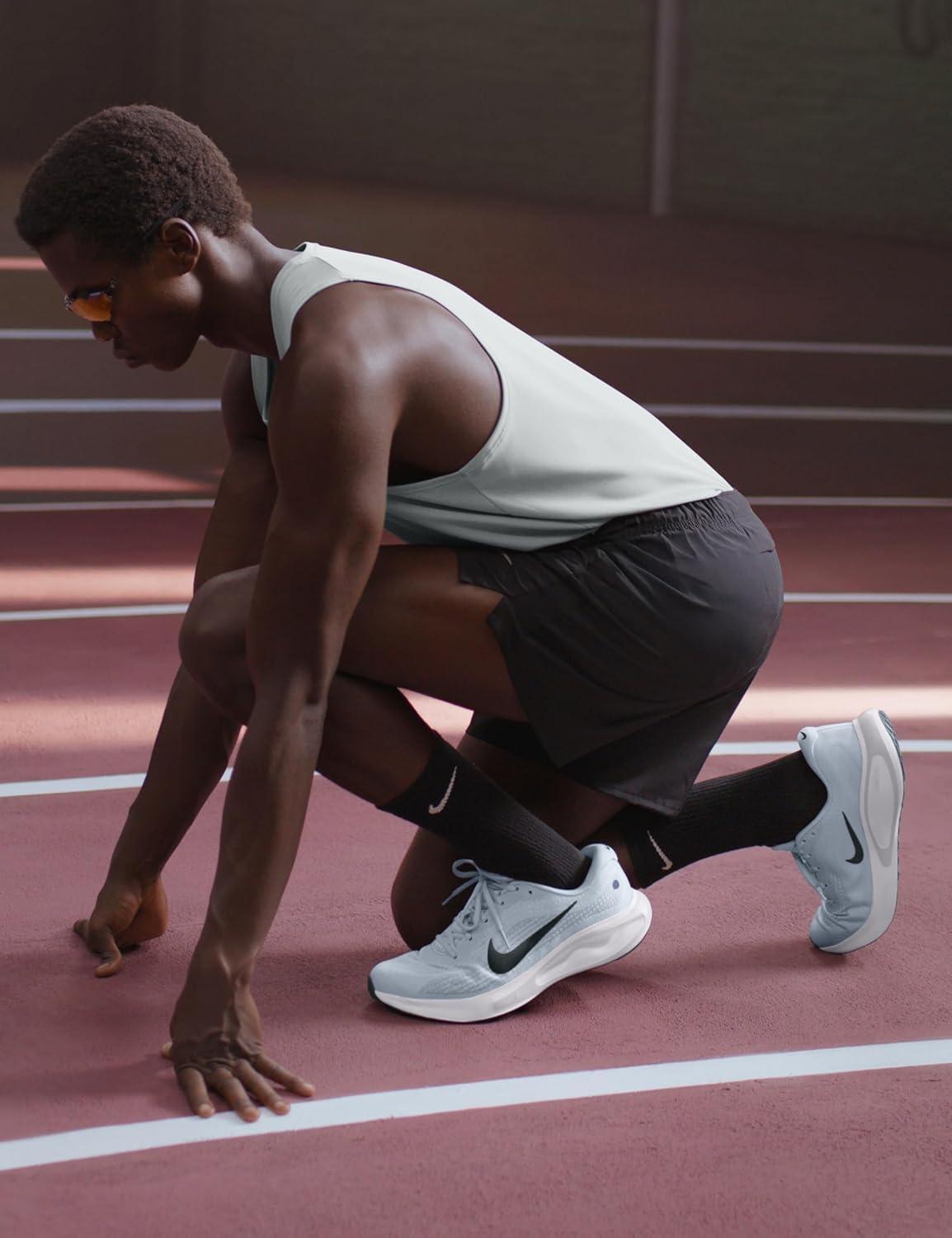 Мужские беговые кроссовки Nike Journey Run для шоссе, синий — фото 2
