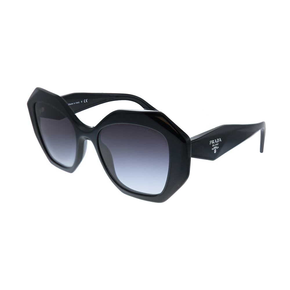 

Prada PR 16WS 1AB5D1 Женские солнцезащитные очки с геометрическим рисунком, черный