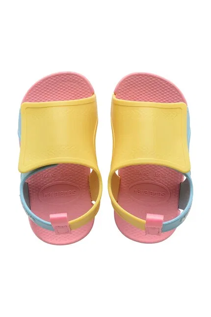 Сандалии детские с открытой пяткой Baby Play Havaianas, розовый — фото 3