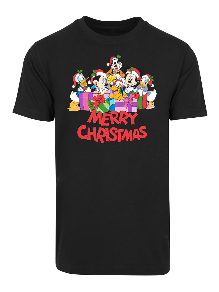 

Футболка F4NT4STIC Disney Micky Maus Merry Christmas, черный