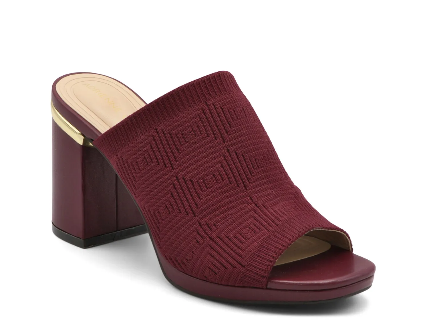 Сандалии Aimie Sandal Adrienne Vittadini, цвет burgundy