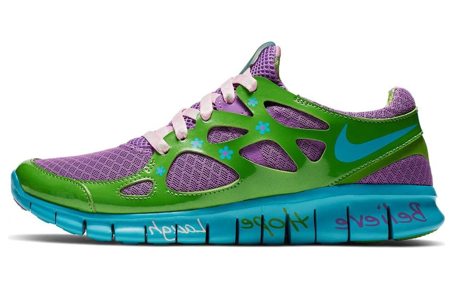 

Кроссовки Nike Free Run+ 2 Doernbecher Mackenzie Short 2019 Women's, фиолетовый