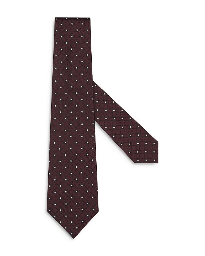 

Классический шелковый галстук ZEGNA, красный