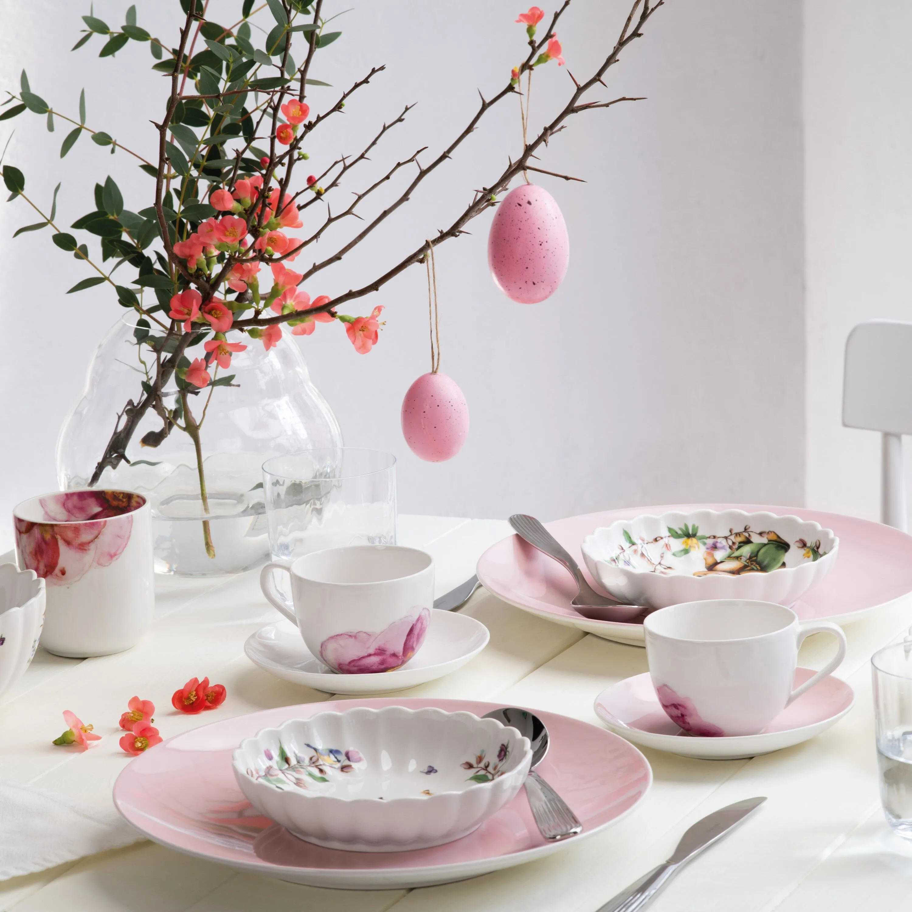 

Блюдце для латте Rose Garden Villeroy & Boch, белый