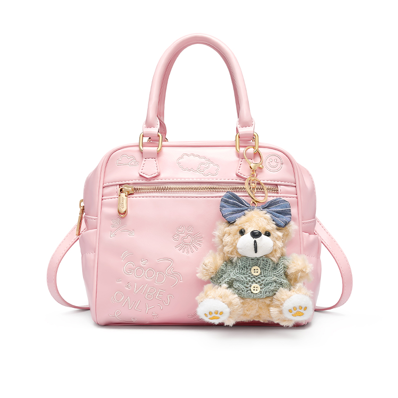 

Disney Микки рюкзак из полиуретана женский розовый/экрю/коричневый, Pink