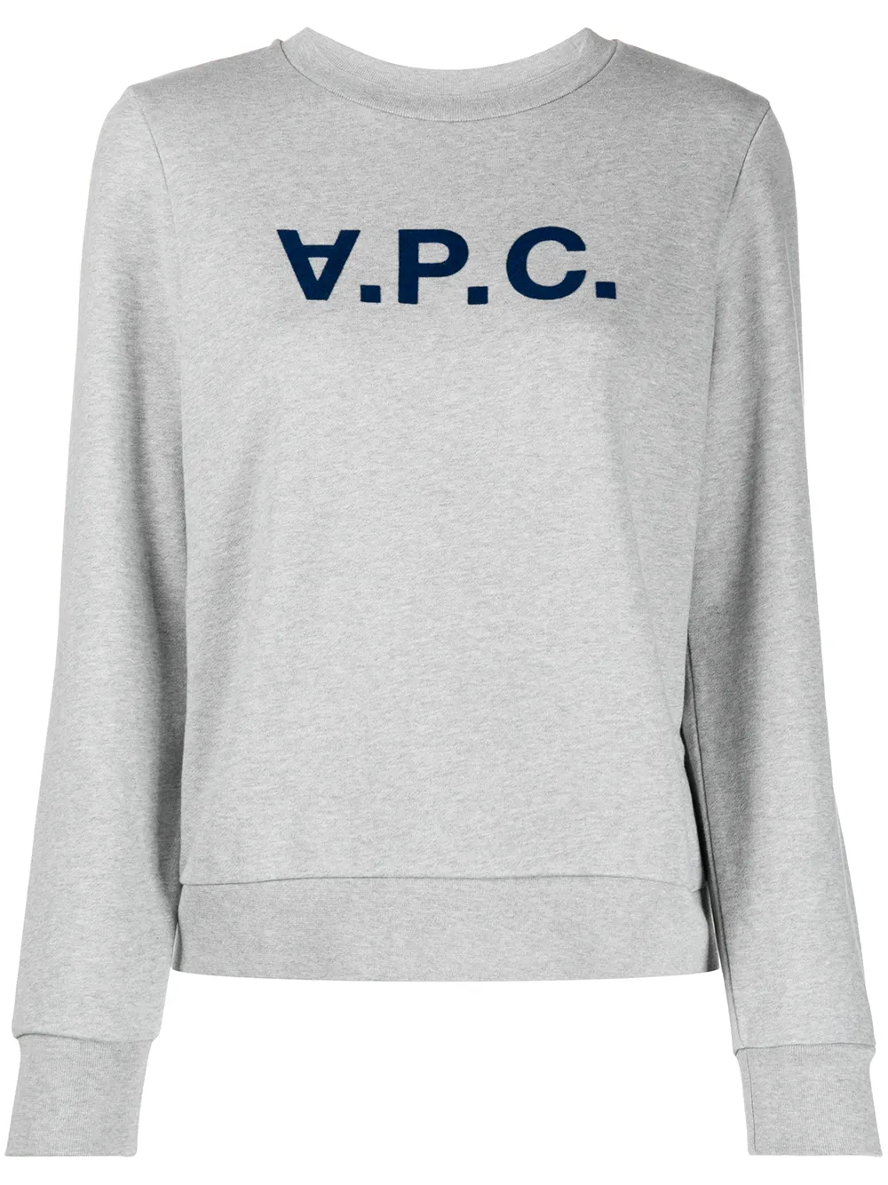 

Толстовка с логотипом A.P.C., серый
