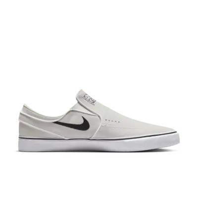 Кроссовки Nike SB Janoski+ Slip Skate Shoes, цвет Summit White/Summit White/White/Black — фото 3