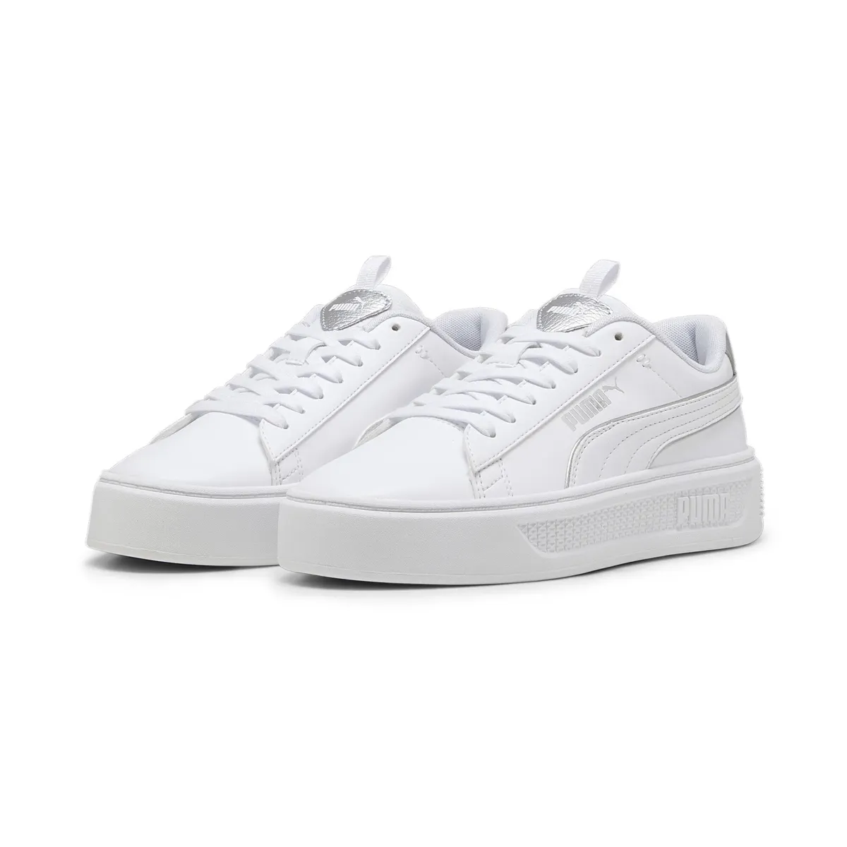 

Кроссовки PUMA "Smash Platform v3 Pop Up Sneakers Women", белый