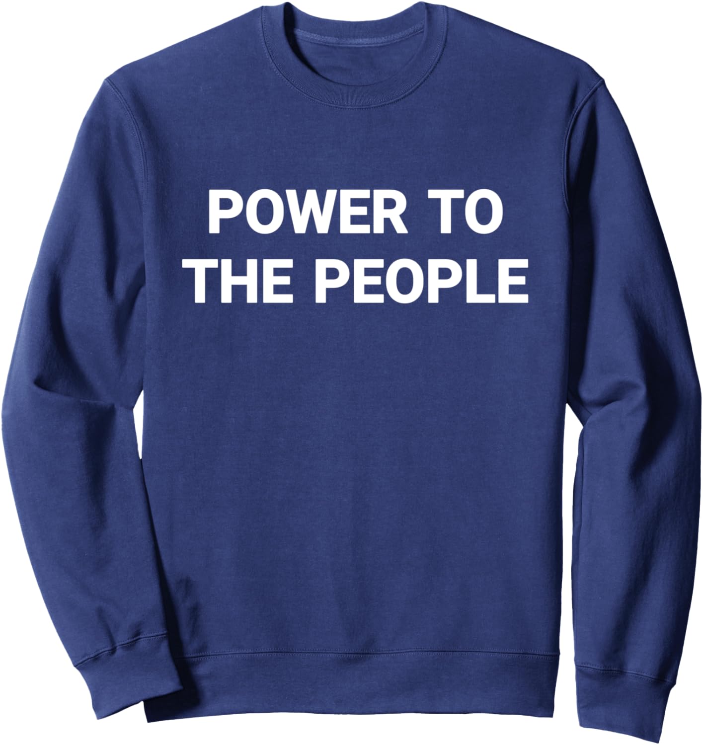 

Толстовка Власть народу, синяя Power To The People Tee