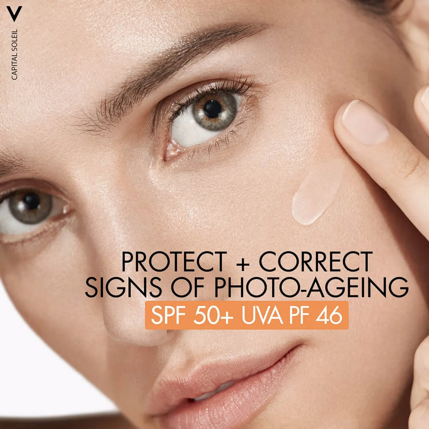 Capital Soleil UV Age Daily SPF 50+ Невидимый солнцезащитный крем с ниацинамидом 40 мл Vichy — фото 2