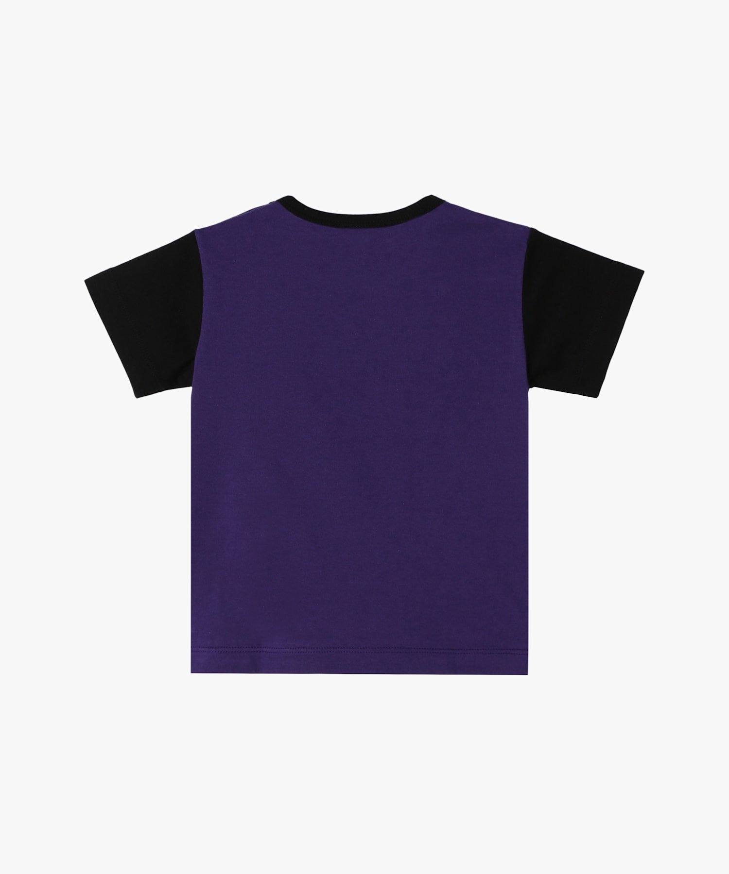 Детская хлопковая футболка с коротким рукавом и логотипом Agnes b. ENFANT, Purple — фото 2