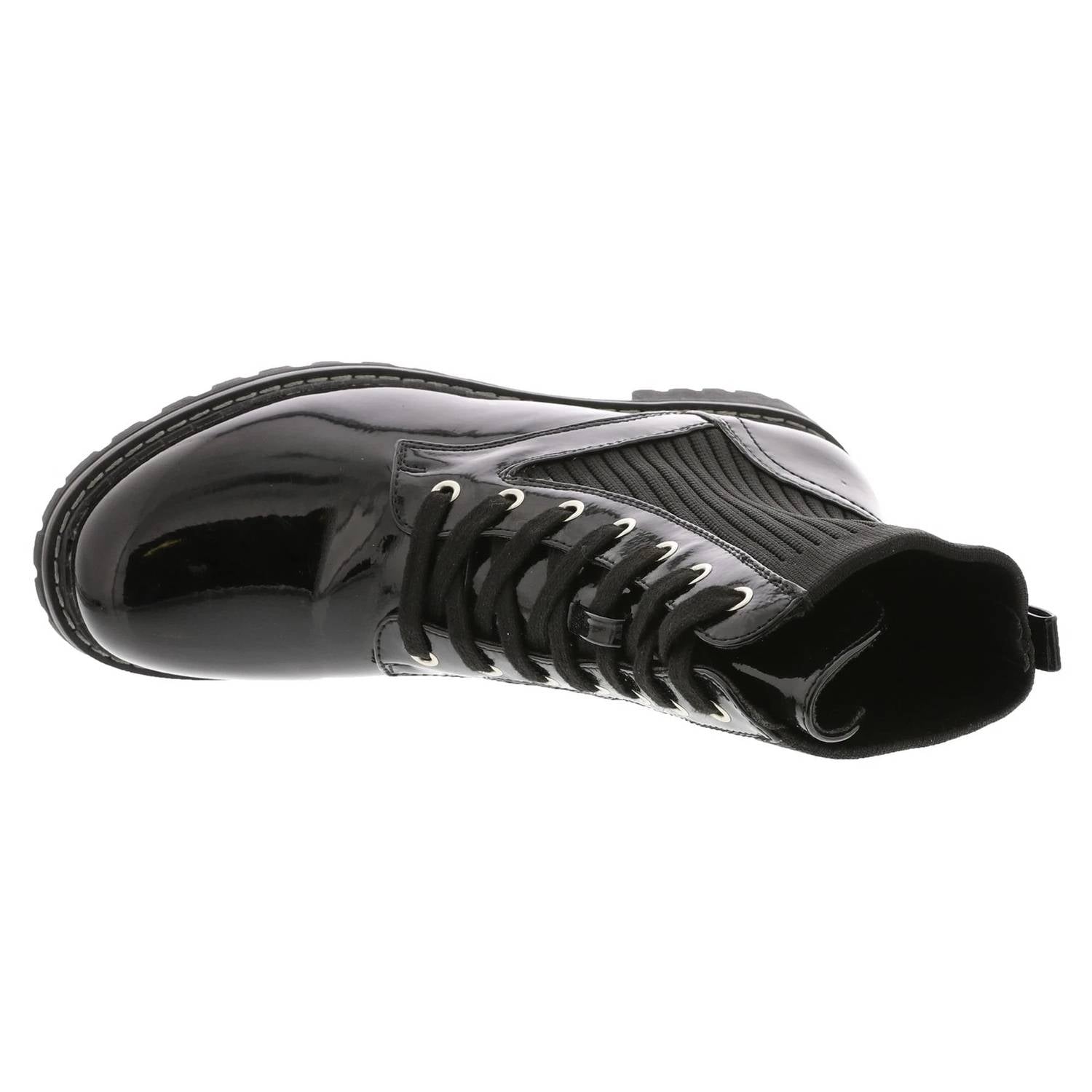Женские ботинки Creep It Real в черном глянце Corkys Footwear — фото 4