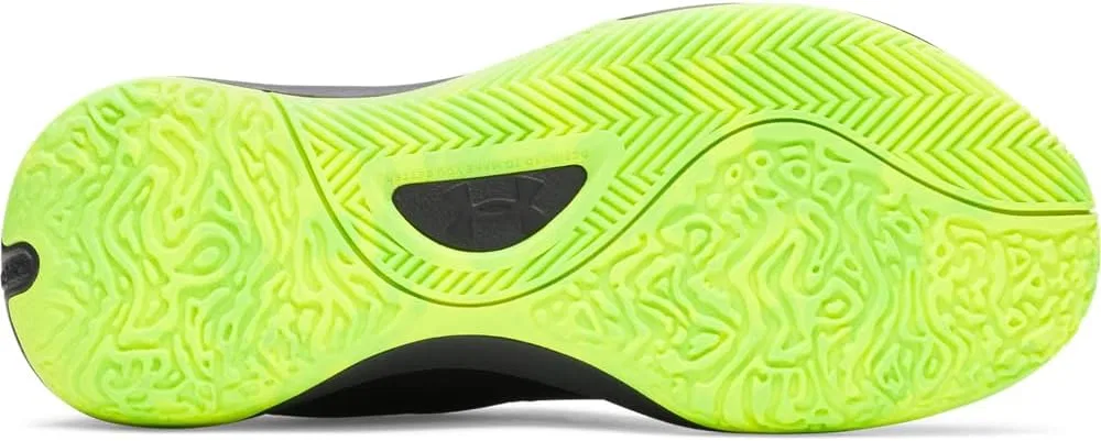Мужские баскетбольные кроссовки Under Armour UA Lockdown 7 Low, Black Metallic Black — фото 3