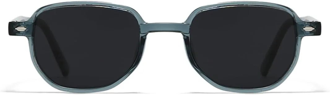 

Солнцезащитные очки с защитой UV400 | Компактная легкая оправа, цветные линзы | Для женщин и мужчин, для занятий спортом на открытом воздухе и вождения DSVIGF, Gray