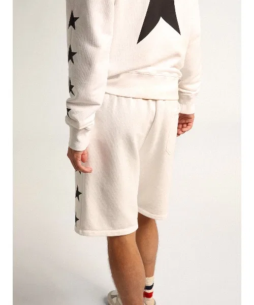 Мужские шорты GOLDEN GOOSE STAR/ M S SHORTS DIEGO WIDE LEG BOXING — фото 4