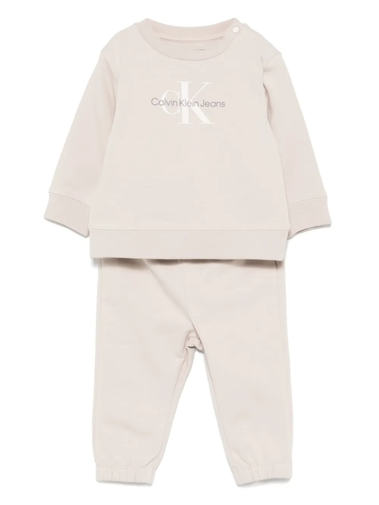 

Спортивный костюм с логотипом Calvin Klein Kids, серый