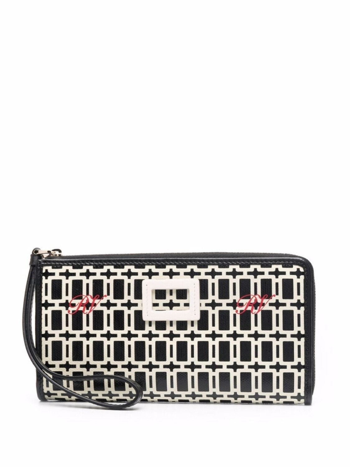 

Roger Vivier кошелек Grand Vivier Zipped, черный