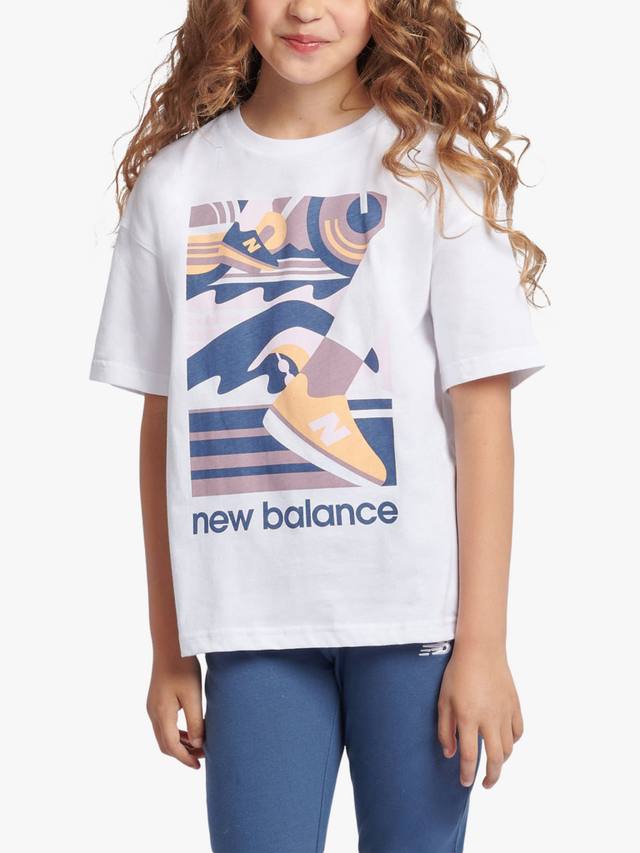 

Футболка Kids' Greatest Hits New Balance, Bright White