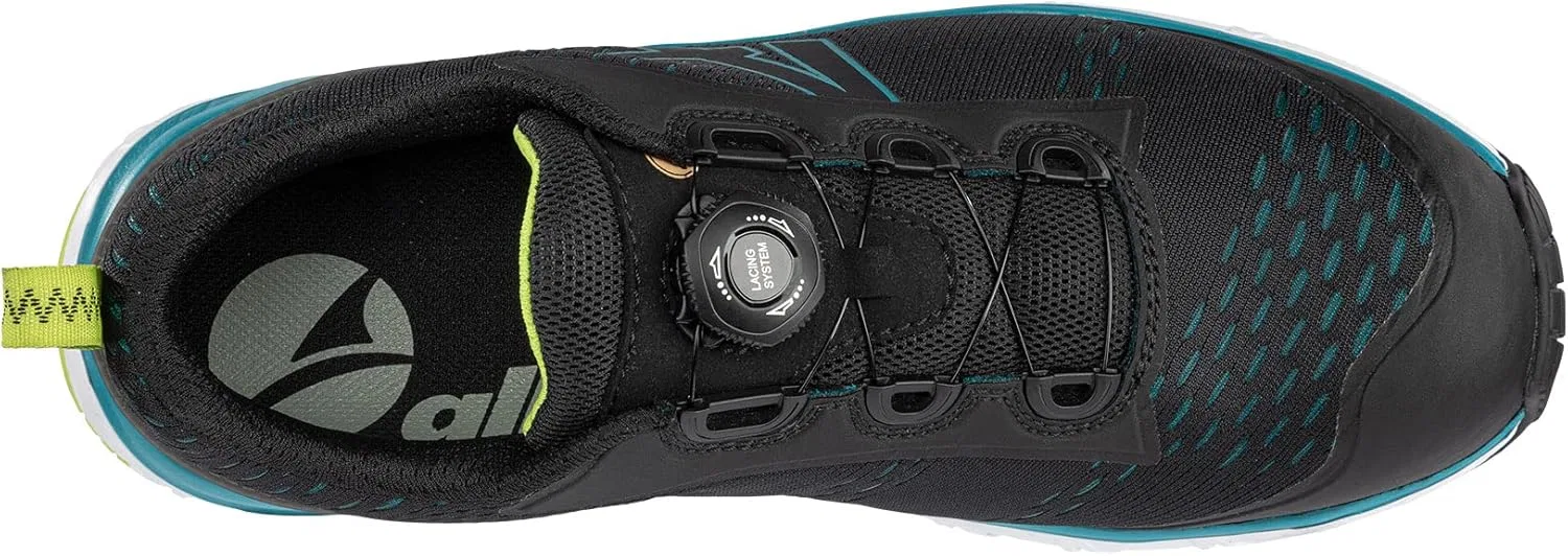 Кроссовки Albatros Unisex Aer55 Impulse Black Blue Low Trainers — фото 4