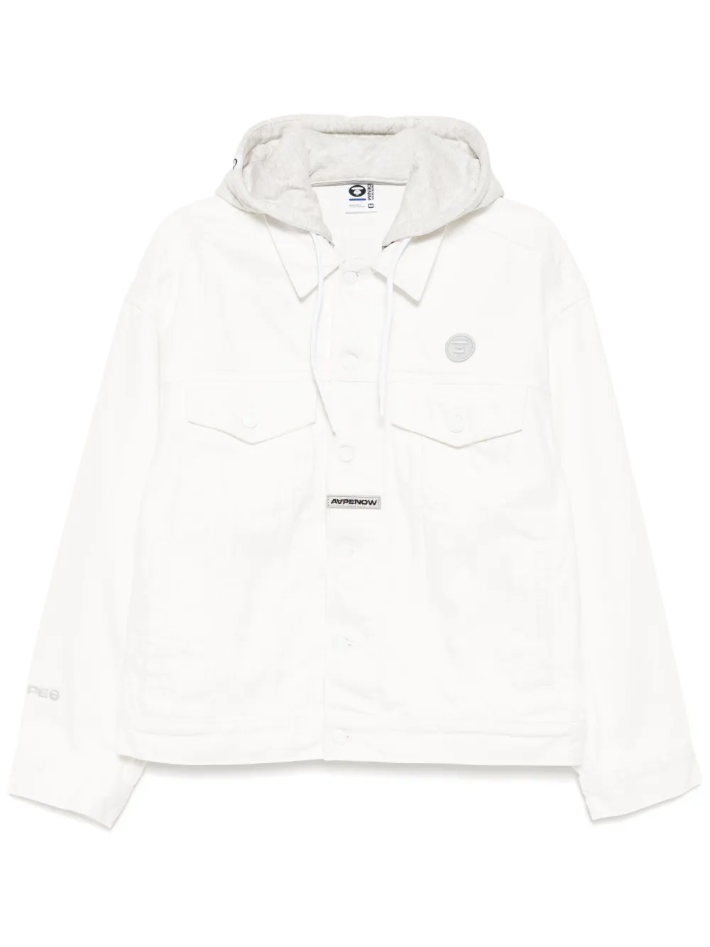 

Джинсовая куртка Aapenow AAPE BY *A BATHING APE, белый