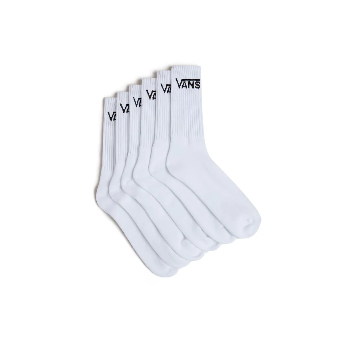 

Упаковка из 6 пар мужских носков Vans Classic Crew, белый