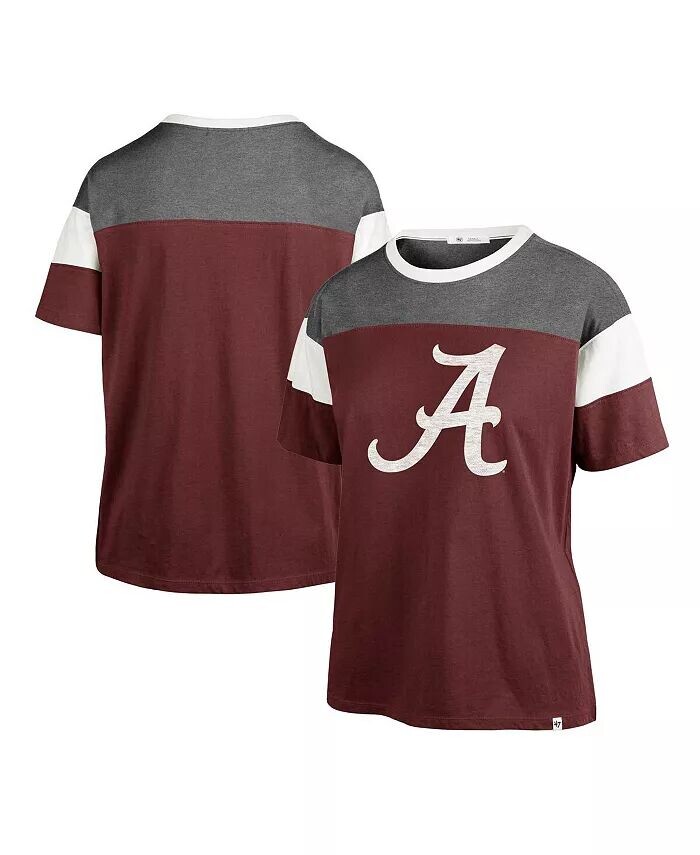 

Женская футболка Crimson Alabama Crimson Tide Premier Time Off '47 Brand
