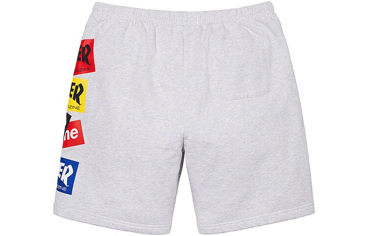 Thrasher X FW21 Повседневные шорты унисекс Supreme, серый — фото 4