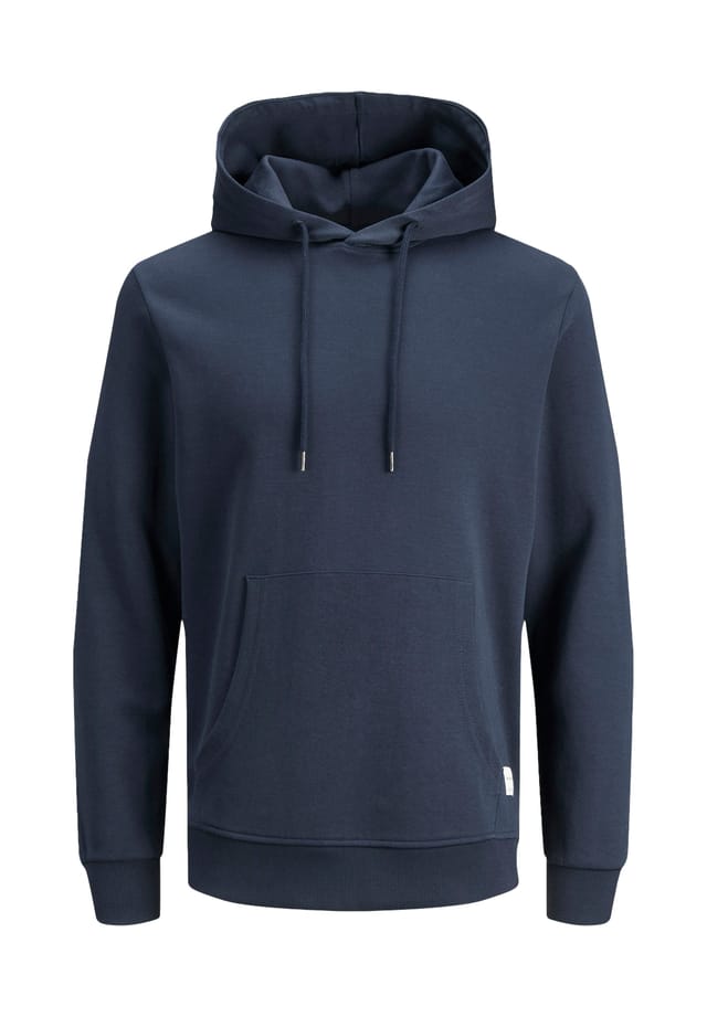 

Свитшот/Толстовка с капюшоном базовая Jack & Jones, синий