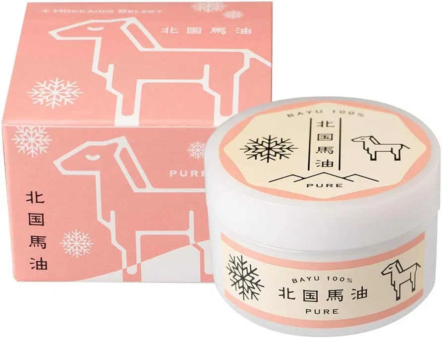 Крем для лица Kitakami Horse Oil — Hokkoku Pure, 60 г
