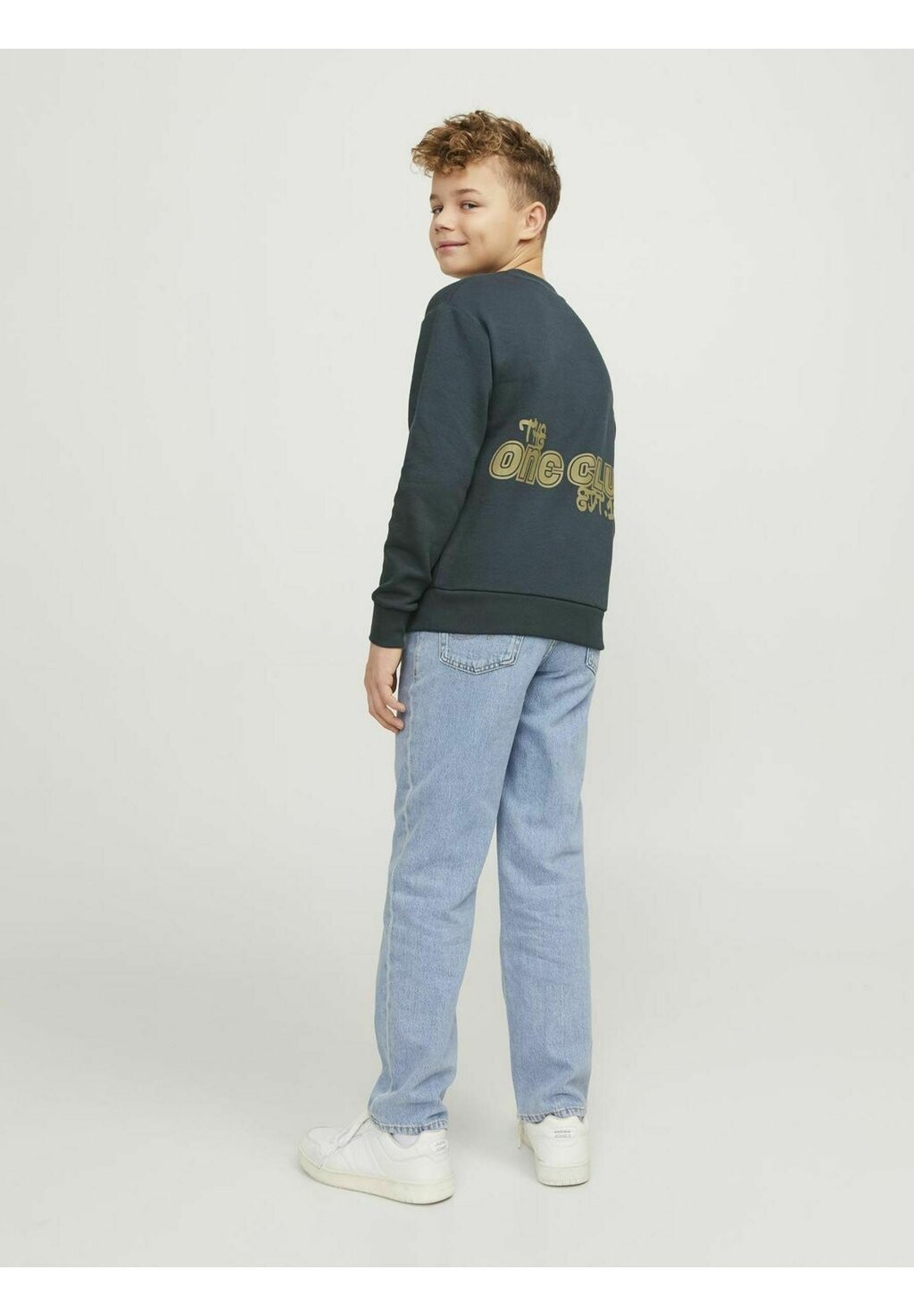 

Толстовка Jack & Jones Junior, темно-зеленый