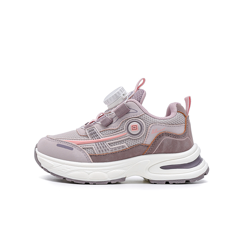 

WARRIOR Беговые кроссовки для детей с усиленной амортизацией, поддержкой и балансом, устойчивые к скольжению и износу, цвет Purple Pink