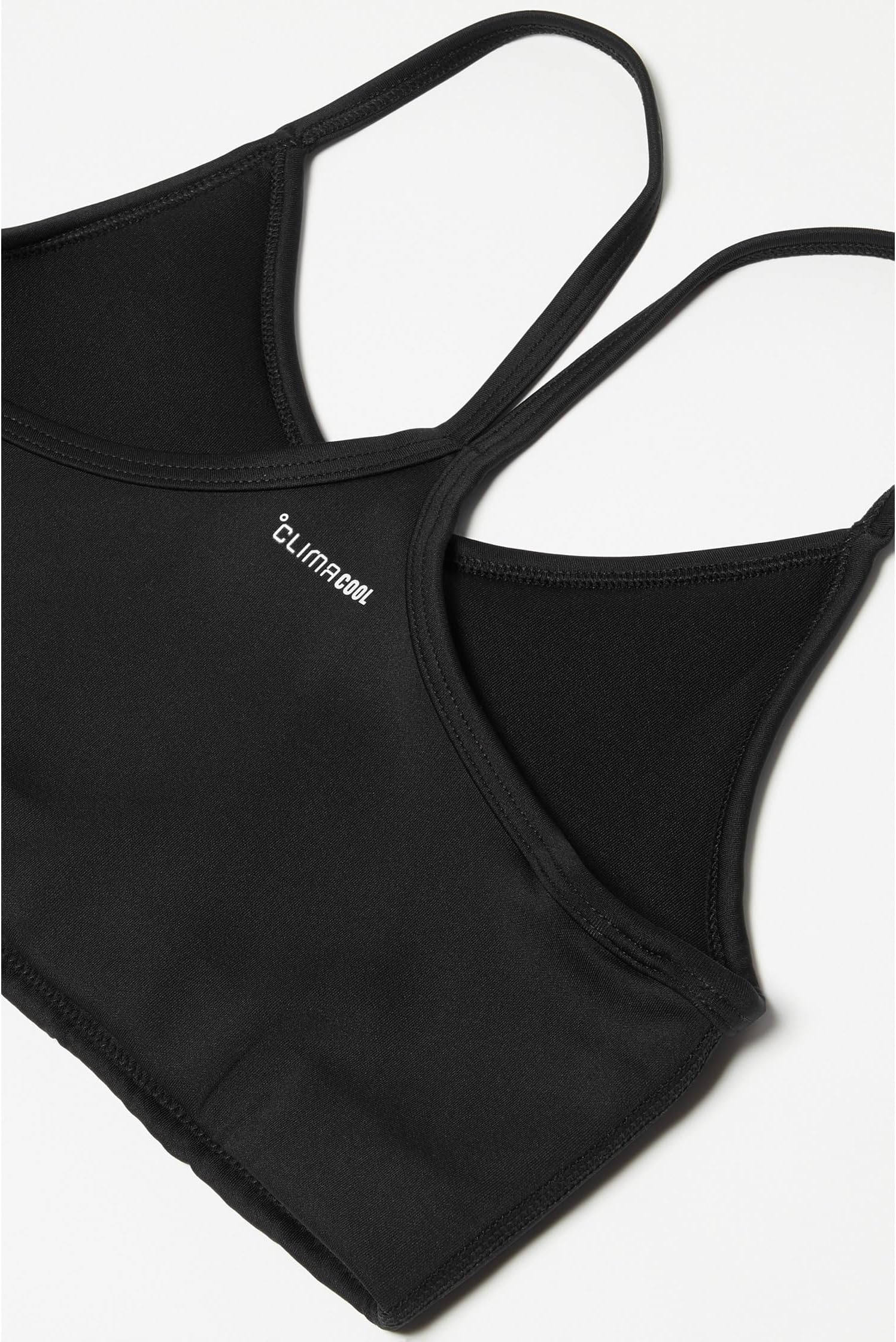 Бюстгальтер с Y-образной спинкой и подкладкой adidas Kids, Black Adi — фото 2